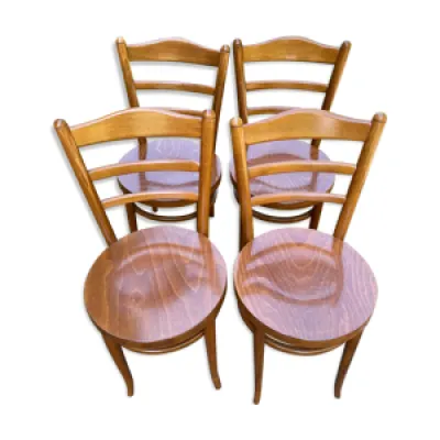 4 chaises de cuisine - ronds