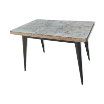 table rectangulaire en - acier