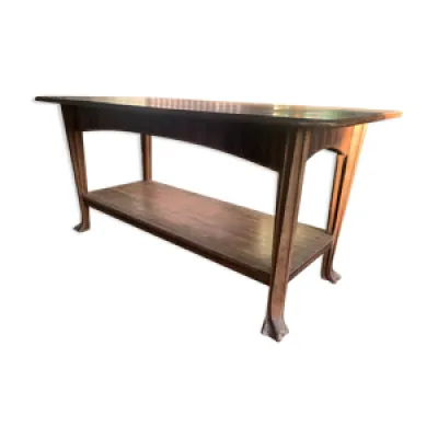 Table présentoir en - bois