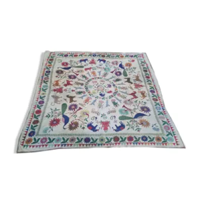 tapis persan fait main - indien