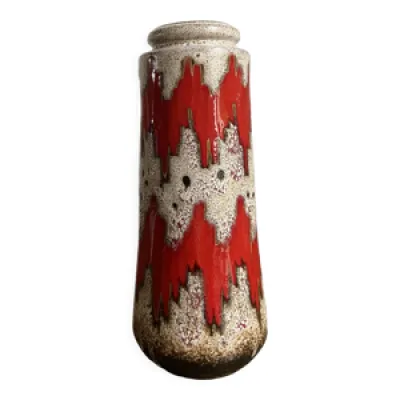 Vase zig zag rouge west - germany