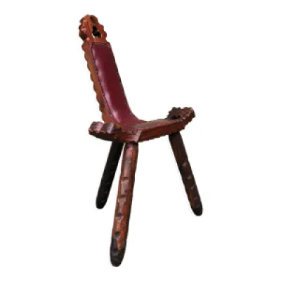 Chaise d'appoint tripode