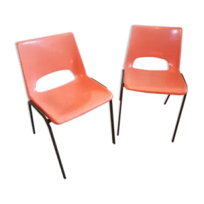 Paire de chaises robin