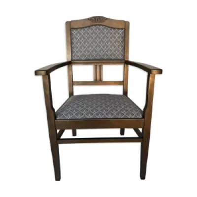 fauteuil années 50 gris - bronze