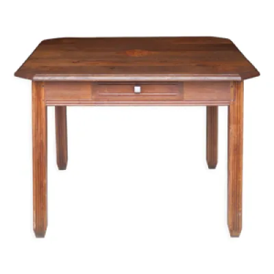 Table art-déco en bois