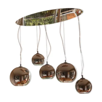 Suspension plafonnier - globes