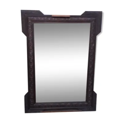 miroir cadre  en bois