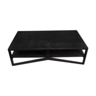 Table basse noire design