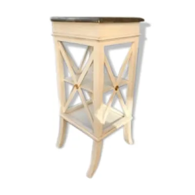 Table d'appoint blanche