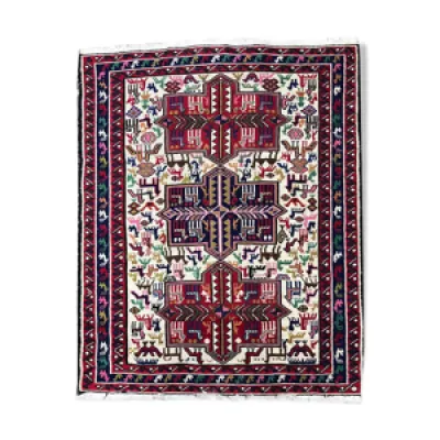 Tapis kilim persan fait - main 200x120cm