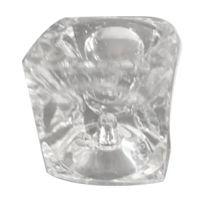 Bougeoir cristal sklo