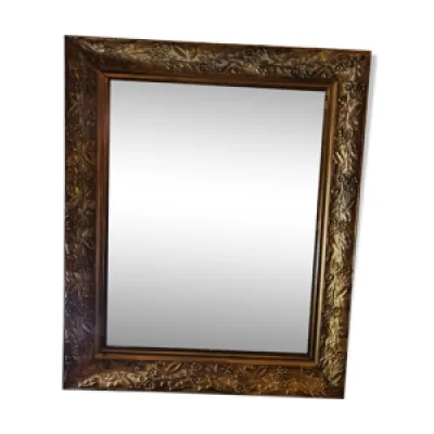 miroir doré 52x63cm