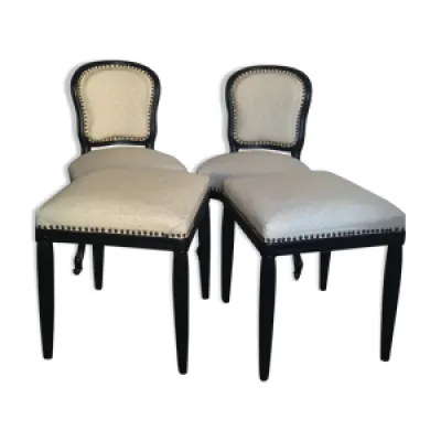 fauteuils et 2 tabourets - napoleon iii