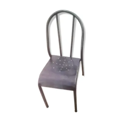 chaise industrielle fer
