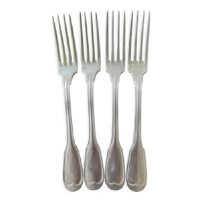 4 fourchettes en métal