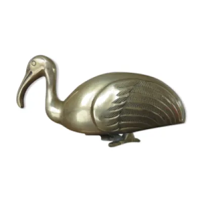 ibis en laiton doré