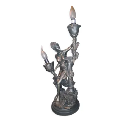 Lampe statue