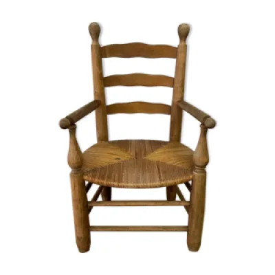 fauteuil en bois massif