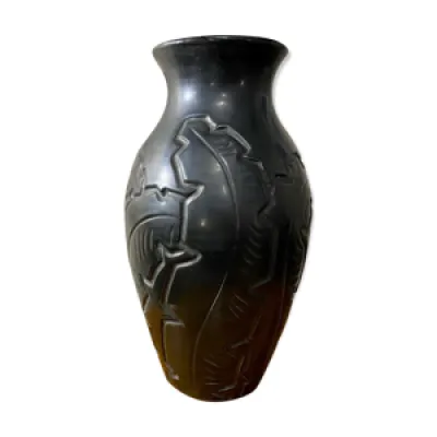Vase accolay noir