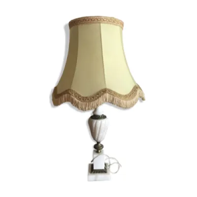 lampe à pied en albâtre - 1920