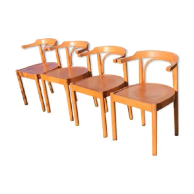 Série de 4 fauteuils - baumann