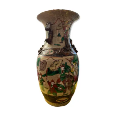 vase en porcelaine de - nankin
