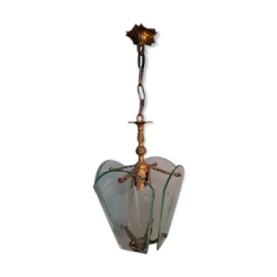 Lanterne style Louis - 1940 verre