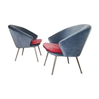 Fauteuils egg curved
