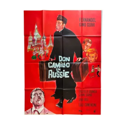 Affiche cinéma Don Camillo en