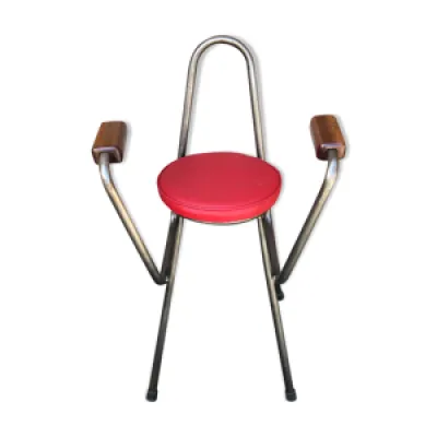 chaise de bar en métal
