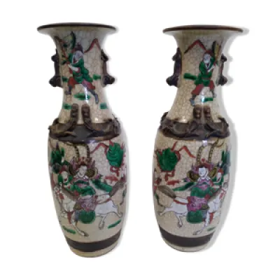 vases Nankin 19ème