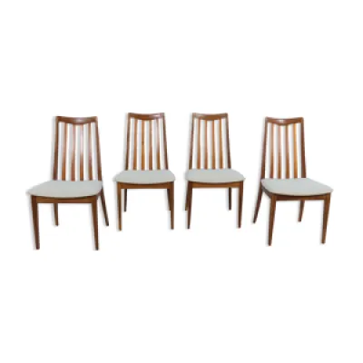 4 chaises par Leslie - 1960