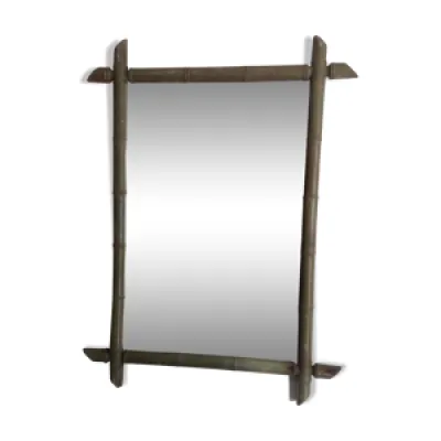 miroir bambou - 91x67cm