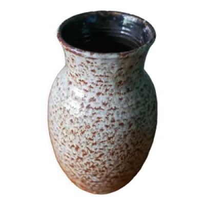 Vase céramique moucheté,