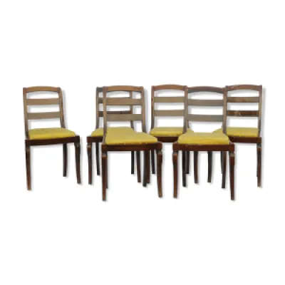 Série de six chaises - style louis