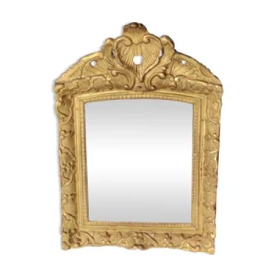 ancien miroir doré