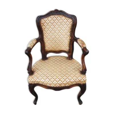 fauteuil Louis XV cabriolet