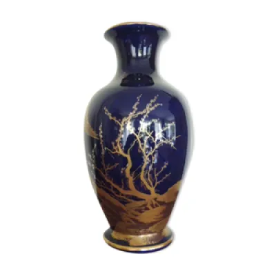 Vase en porcelaine bleu - nuit