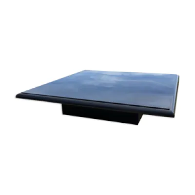 Table basse design laquée - noire