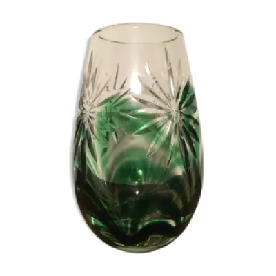 Vase crystal 1960s