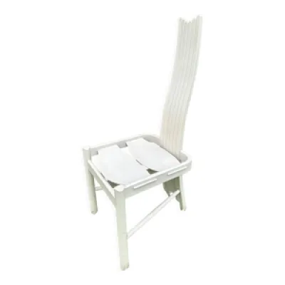 chaise moderniste bois - massif