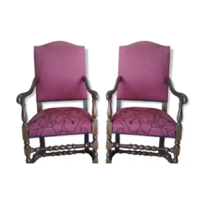 fauteuils Louis XIV