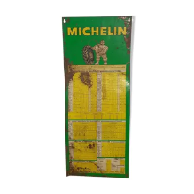 plaque Michelin