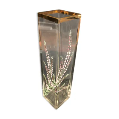vase en cristal art nouveau