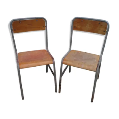 Paire de chaises Cannone - 1970