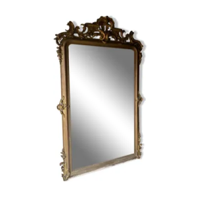 Miroir stuc doré 190x120