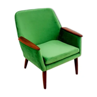 fauteuil vert, danemark, - 1960