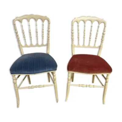 Paire de chaises Napoléon - iii