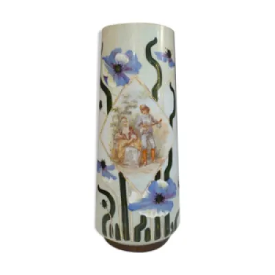 Vase en opaline style - art