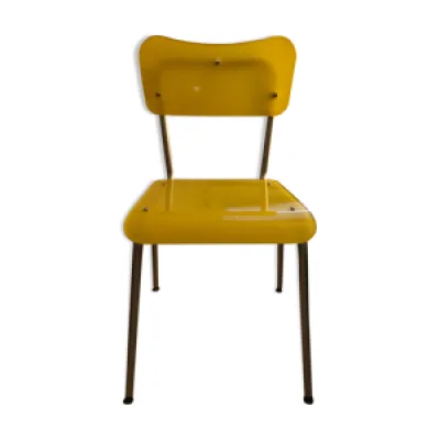 Chaise en verre jaune - cinna